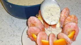 Рецепты с соусами, апельсином и морепродуктами