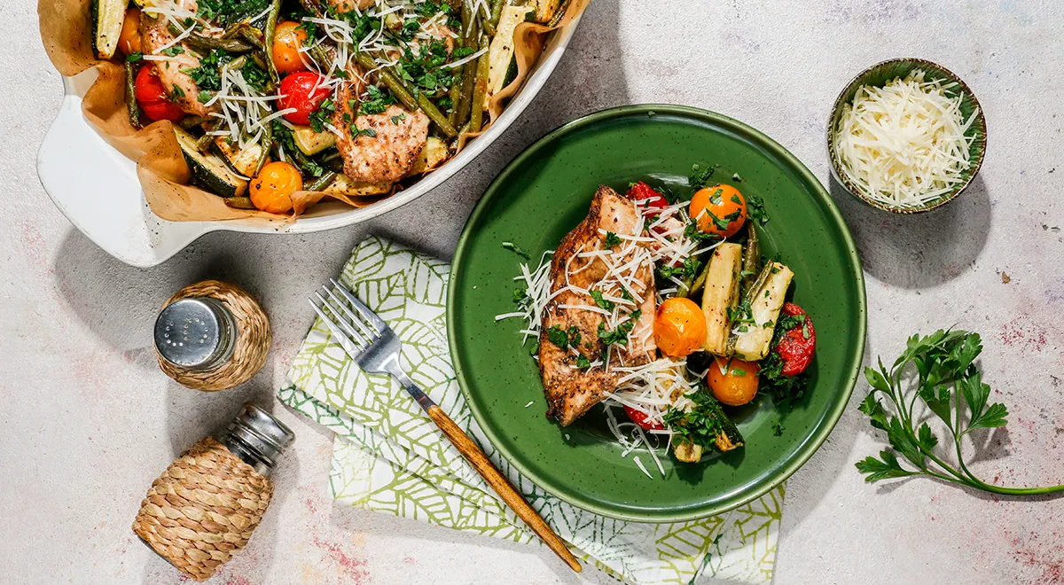 Рецепт запеченной курицы по-итальянски в духовке