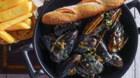 Рецепты с молоком, морепродуктами и кокосом