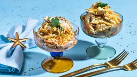 Салат Обжорка с курицей