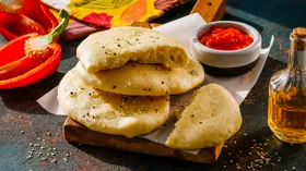 Лепешки с фруктами