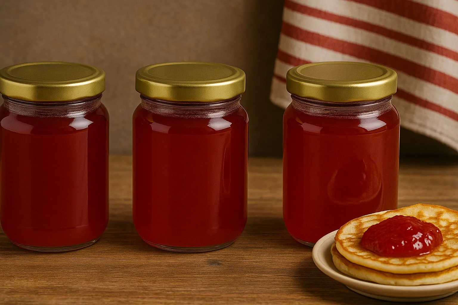 Желе из клубники на зиму