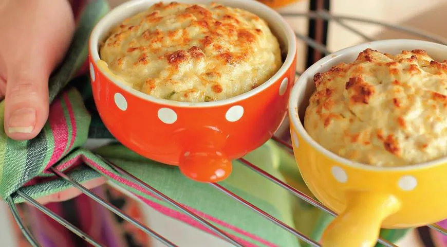 Куриное суфле с сельдереем