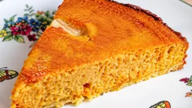 Морковный пирог с цедрой апельсина