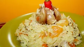 Рецепты с маслом оливковым, рисом и птицей