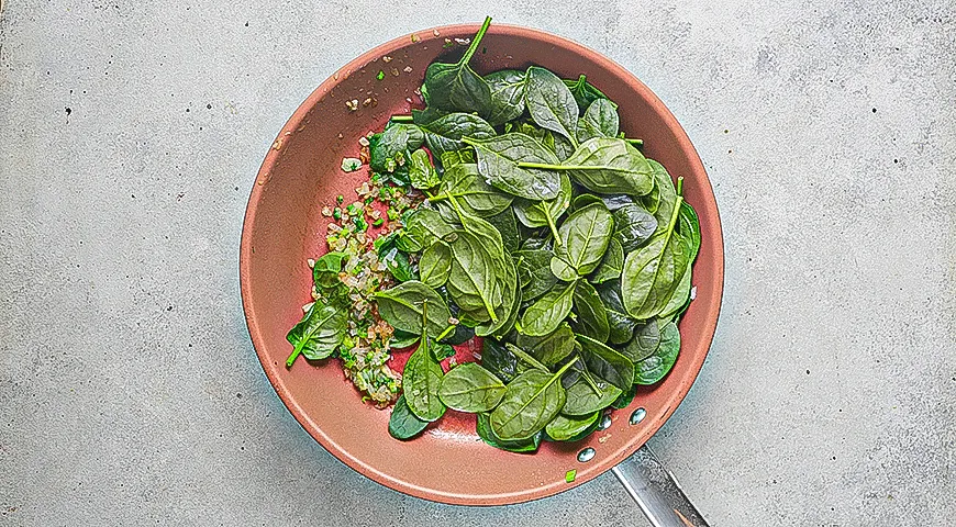 Вареники со шпинатом