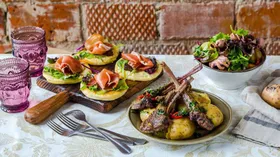 Рецепты с каперсами, лимоном и салатом