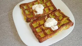 Вафли из кабачка