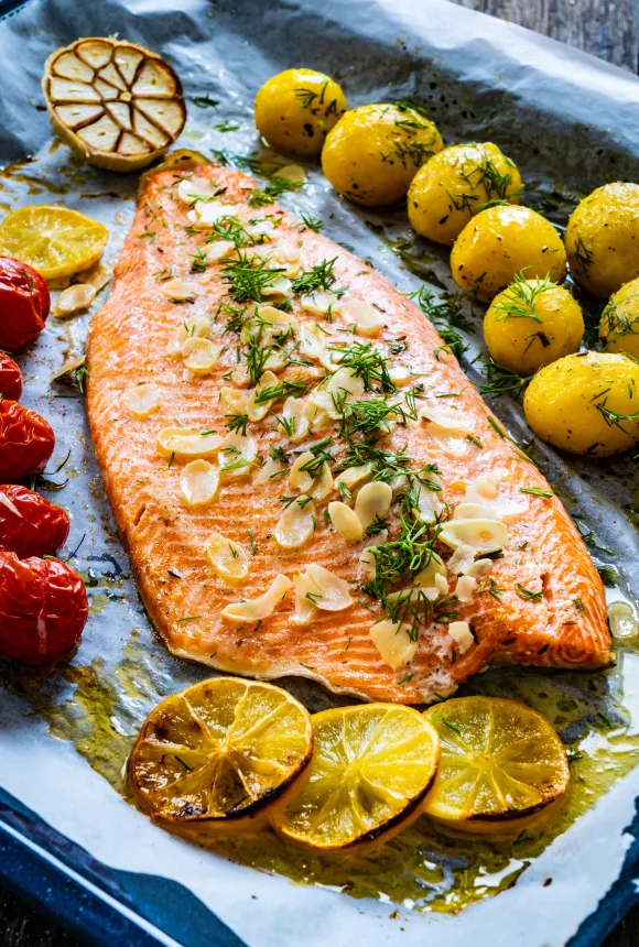 Запеченная форель