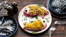 Рецепты с сельдью, яйцом и яблоком