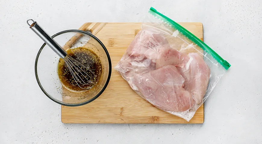 Курица по-итальянски в духовке