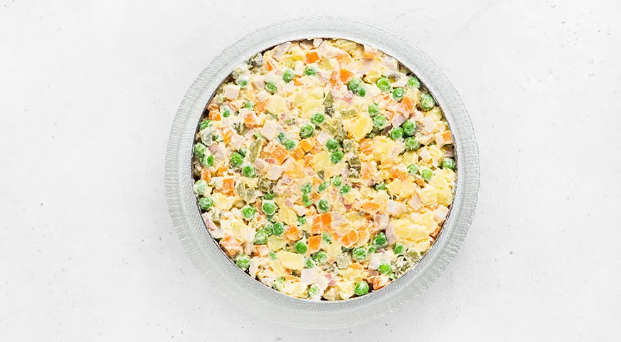 Торт «Оливье»