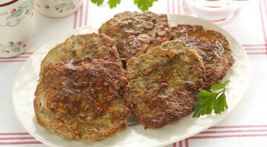 Котлеты из куриной печени с манкой