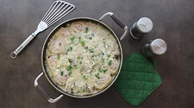 Рецепты с молочной продукцией, свининой и соусами