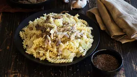 Рецепты с грибами, капустой и макаронами