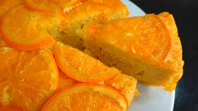 Ароматный апельсиновый пирог