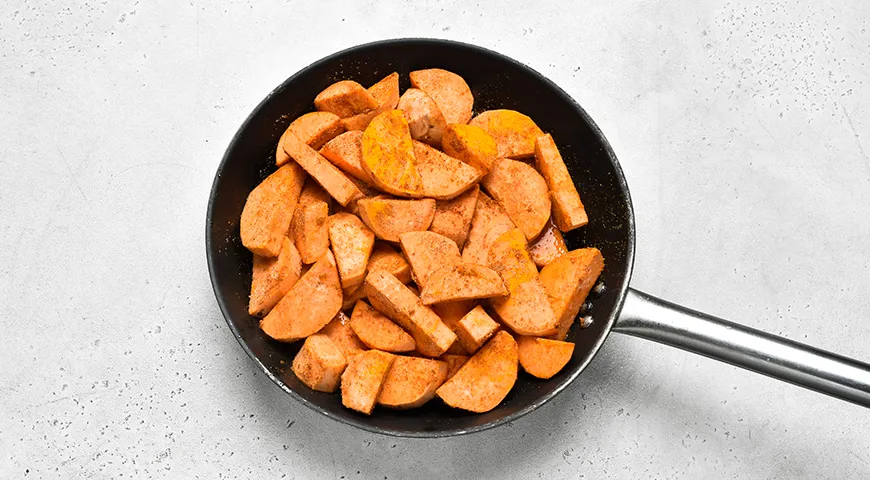 Жареный батат