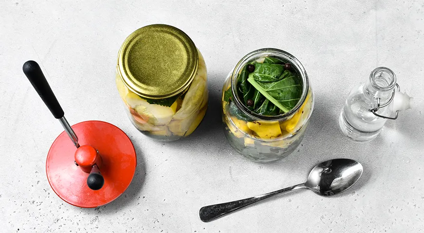 Маринованные патиссоны без стерилизации