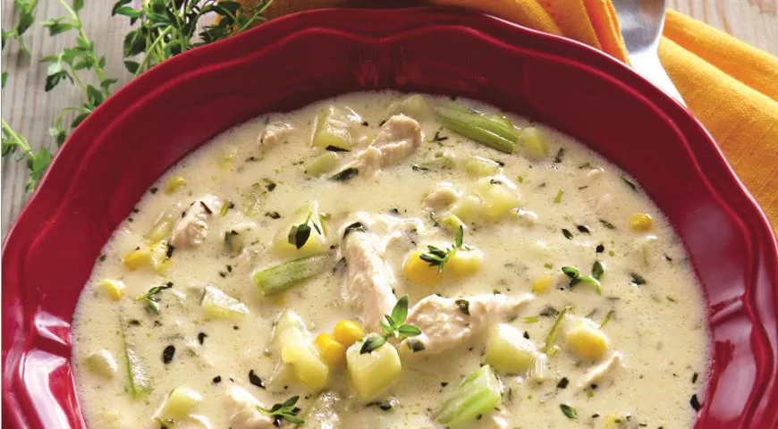 Старинная похлебка из курицы