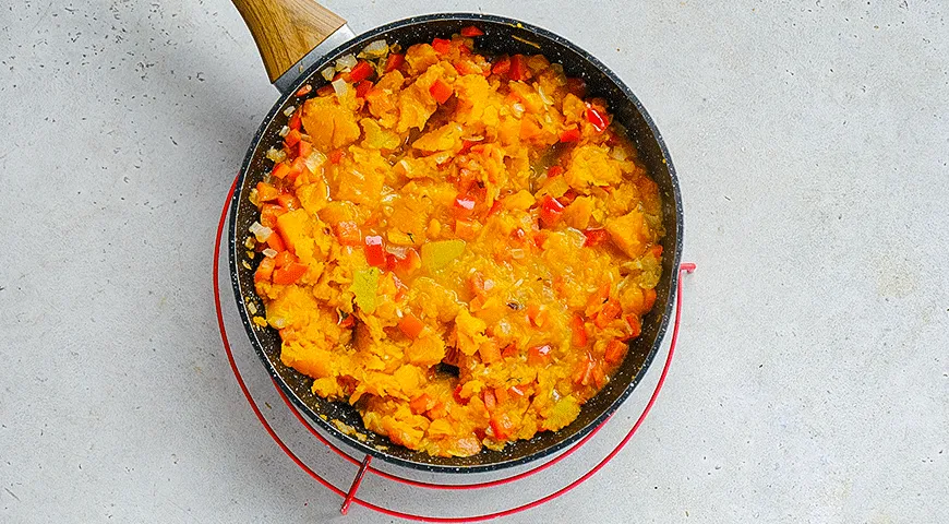 Шакшука с тыквой