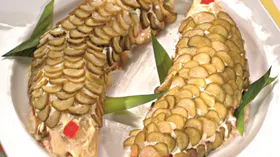 Рецепты с сельдью, яйцом куриным и фруктами
