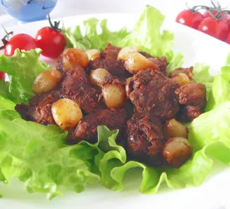 Мясо по-гречески