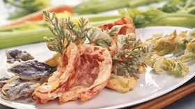 Рецепты с мукой пшеничной, маслом оливковым и сельдереем