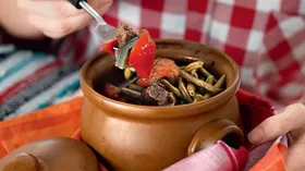 Рецепты с маслом оливковым, говядиной и фасолью