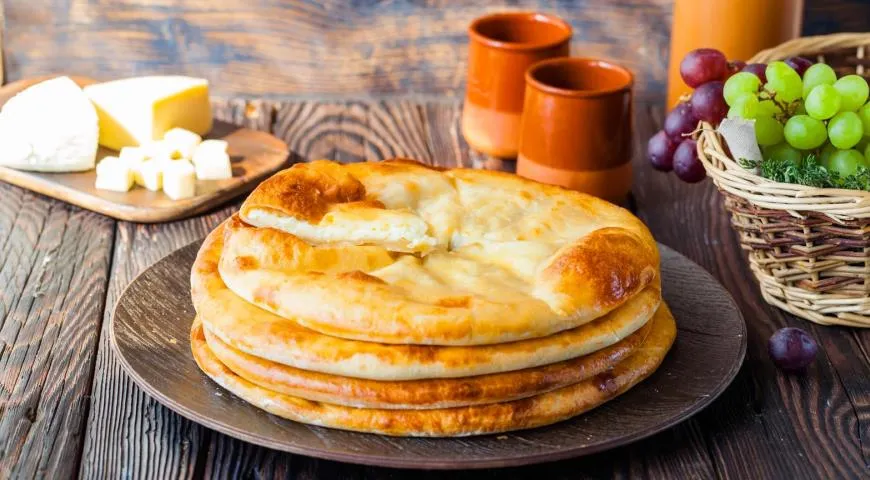 Хачапури по-имеретински из теста на мацони