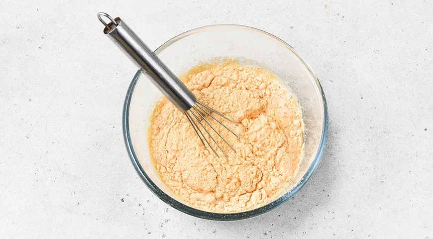 Омлет из яичного порошка