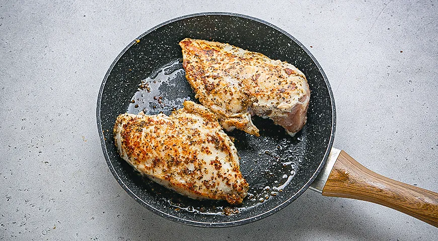 Салат из киви с курицей