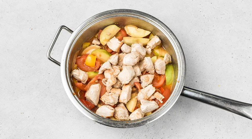 Паприкаш из курицы