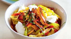 Рецепты с молочной продукцией, сыром Моцарелла и макаронами