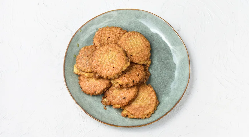 Котлеты в вафельных коржах