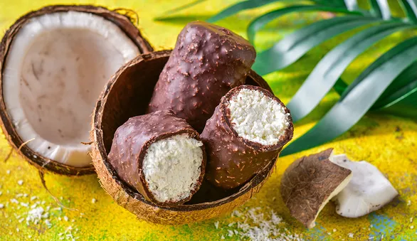 Глазированные сырки с кокосом и кокосовым маслом