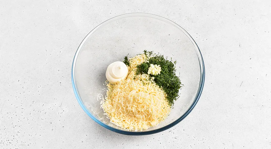 Канапе с крабовыми палочками