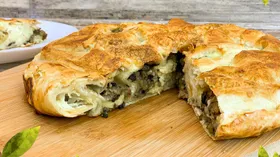 Рецепты с грибами, твёрдыми сырами и хлебобулочными изделиями