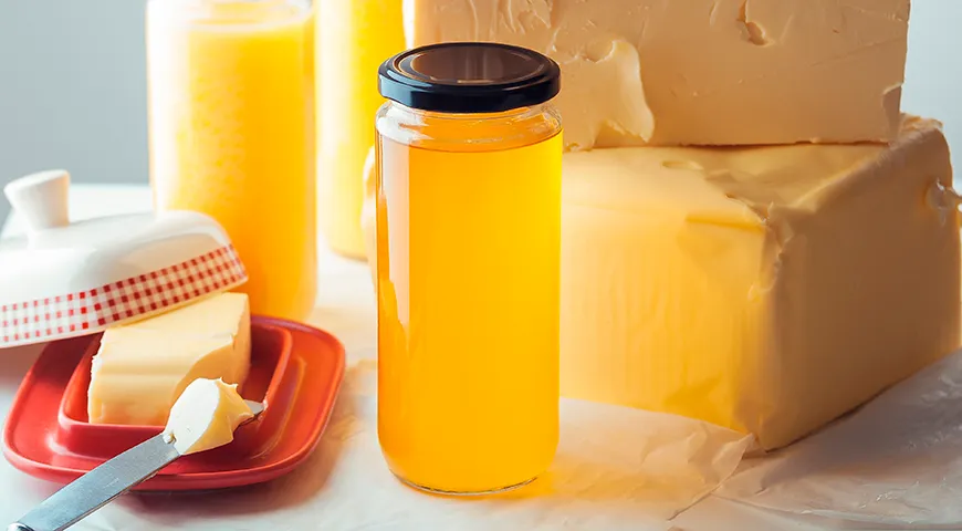 Масло гхи имеет приятный ореховый аромат