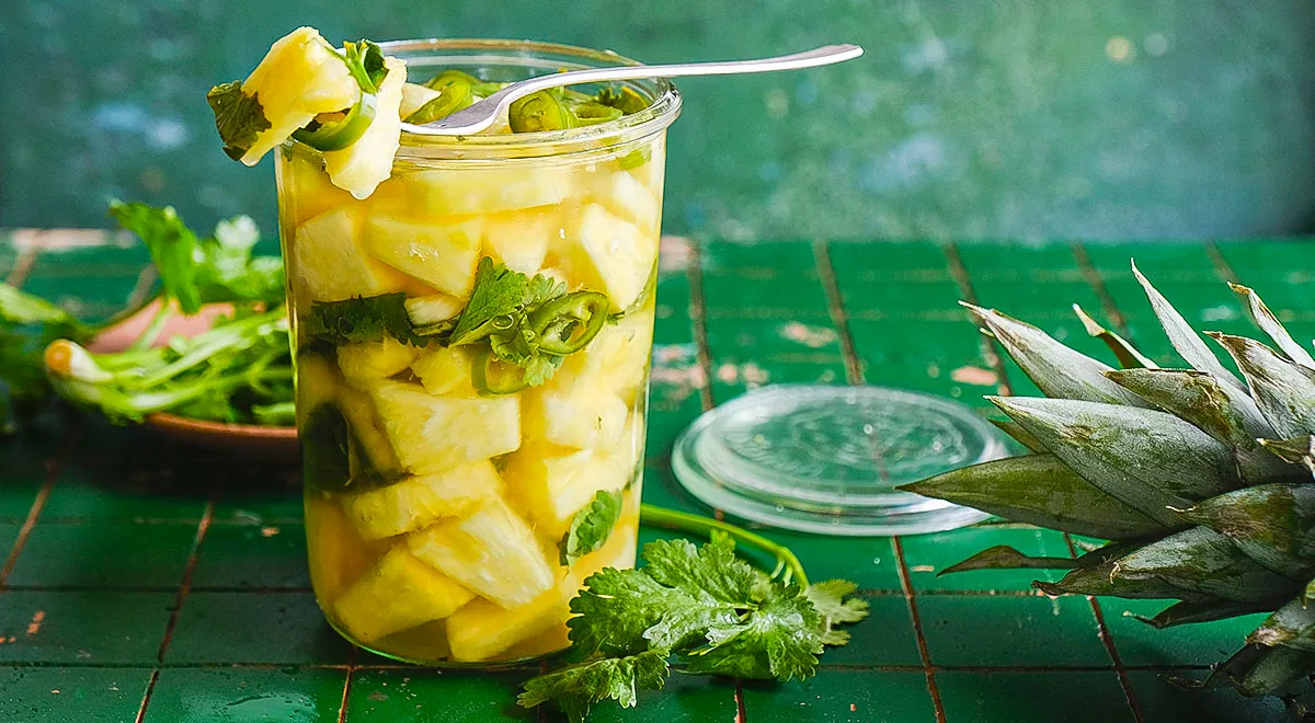 Маринованный ананас