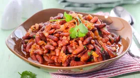 Простые рецепты с кинзой и фасолью