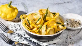 Вегетарианские рецепты с патиссоном