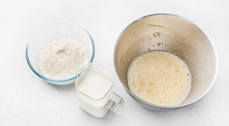 Блинный торт с кремчизом