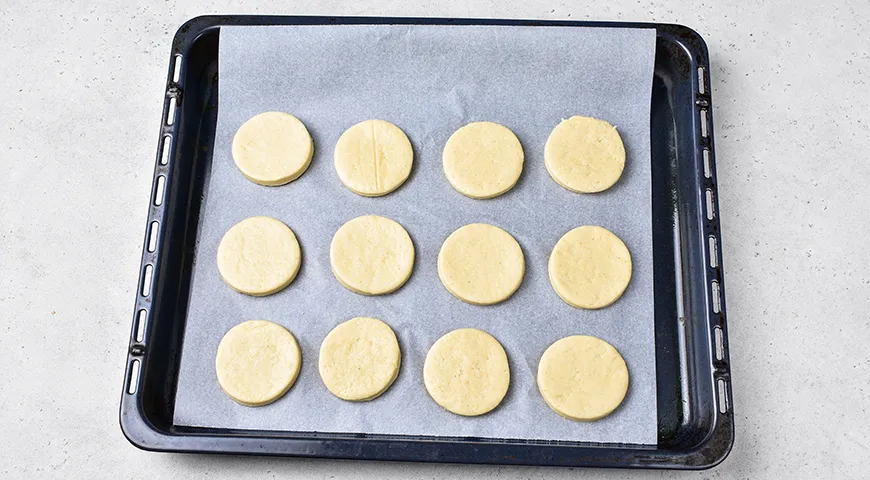 Творожные коржики в духовке