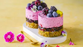 Постное пирожное c агар-агаром