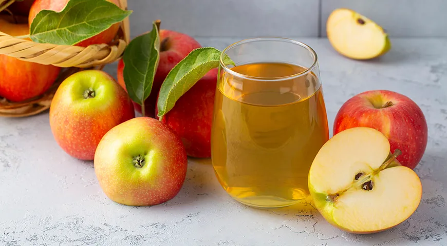 Яблочный сок без мякоти 