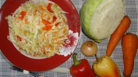 Рецепты с уксусом, капустой и сладким перцем