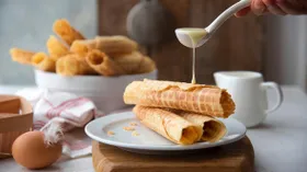 Трубочки в вафельнице: классический рецепт, хрустящие со сгущенкой и как в СССР