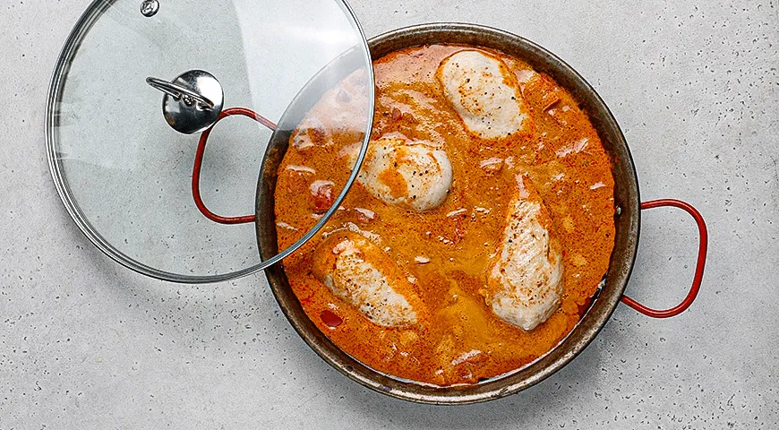 Кокосовое карри с курицей