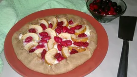 Рецепты с ягодами, творогом и яблоком