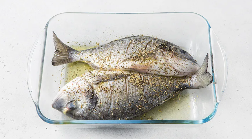 Дорада на электрогриле